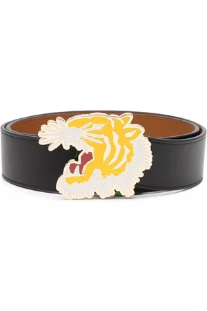 Kenzo Tiger-head buckle belt