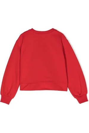 Moschino Logo-print cotton sweatshirt