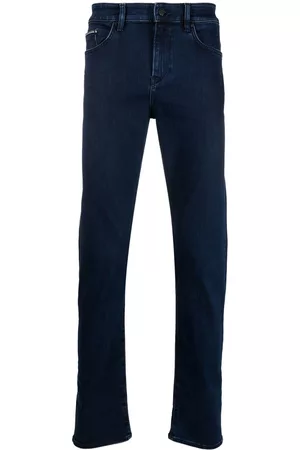 HUGO BOSS Mid-rise tapered jeans