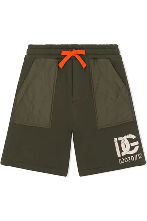 Dolce & Gabbana Stencil logo track shorts