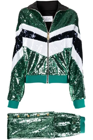 Philipp Plein Sequin embellished tracksuit