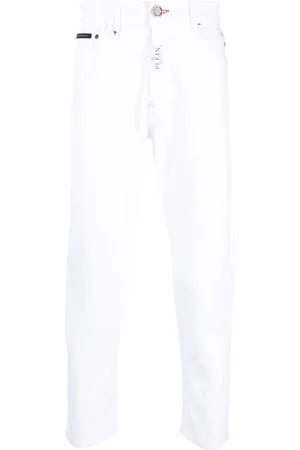 Philipp Plein Straight-leg mid-rise jeans