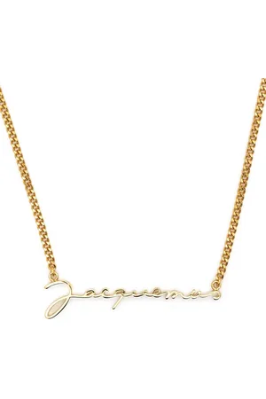 Jacquemus Logo pendant necklace