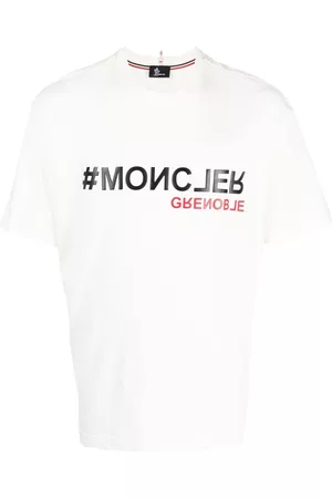 Moncler Hashtag-print T-shirt