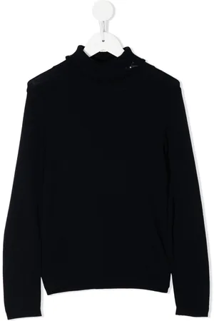 Familiar Bow roll-neck jumper