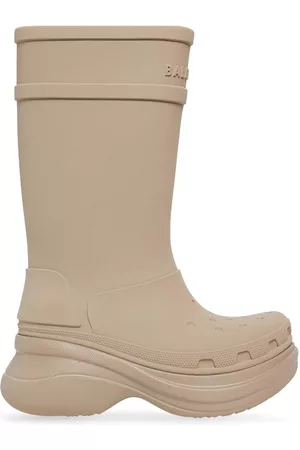 Balenciaga X Crocs platform boots