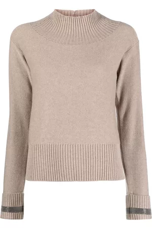 Fabiana Filippi Long-sleeve knitted top