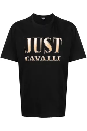 Roberto Cavalli Logo-print short-sleeve T-shirt