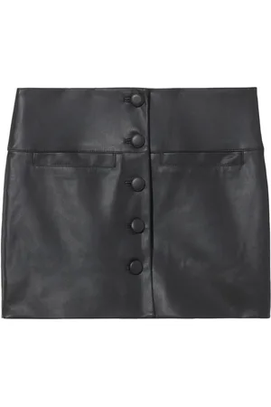 Proenza Schouler Faux-leather mini skirt