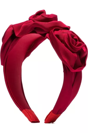 Jennifer Behr Mulher Acessórios de Cabelo - Oversized rose appliqué headband