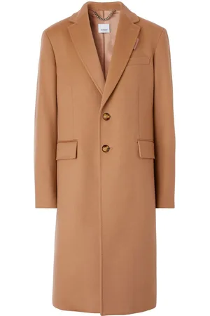Burberry Notched-lapel single-breasted coat