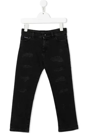 Dolce & Gabbana Menino Slim - Ripped slim-cut jeans