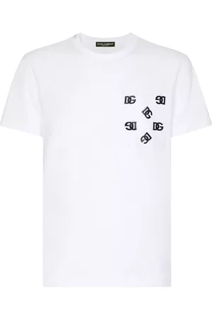 Dolce & Gabbana DG logo-print pocket T-shirt