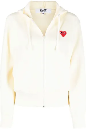 Comme des Garçons Heart logo hoodie