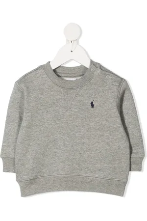 Ralph Lauren Logo embroidered crew neck sweatshirt