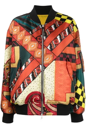 Etro Patchwork reversible bomber jacket