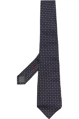 Brunello Cucinelli Embroidered-design silk tie