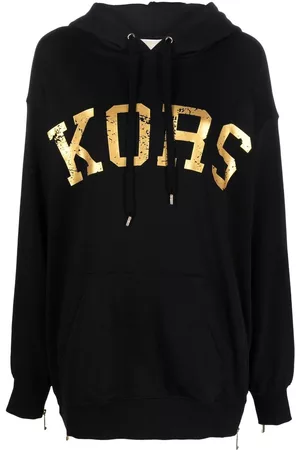 Michael Kors Mulher Hoodies - Logo-print organic cotton hoodie