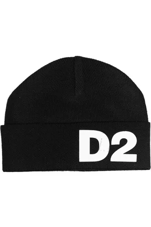 Dsquared2 Chapéus - Logo-print knitted beanie