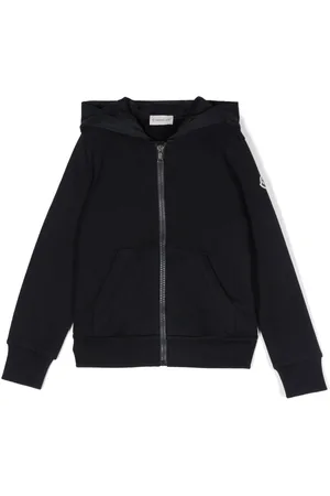 Moncler Logo-trim cotton hoodie