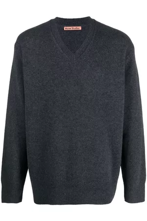 Acne Studios Homem Camisolas - V-neck knitted jumper