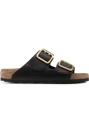 Birkenstock Double-strap leather sandals