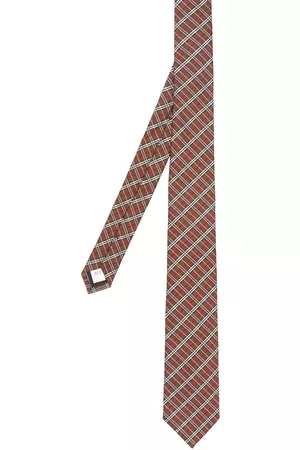 Burberry Homem Laços de Colarinho - Vintage Check-pattern pointed tie