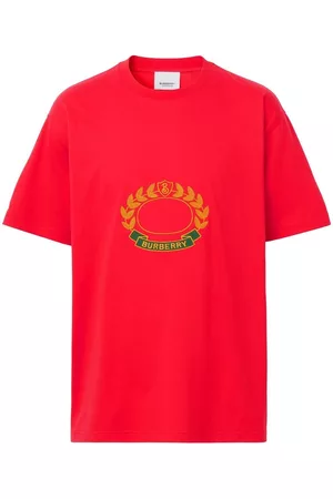 Burberry Oak Leaf-embroidery T-shirt