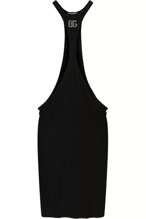 Dolce & Gabbana Logo-embellished racer-style tank top