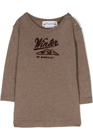 BONPOINT Serighaphie-motif cotton T-shirt