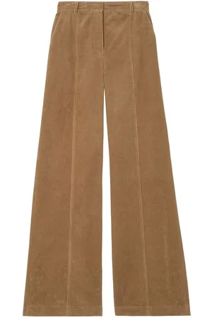 Burberry Wide-leg corduroy trousers