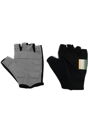 Paul Smith Homem Luvas - Stripe-print fingerless gloves