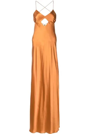 Michelle Mason Cut-out detail gown