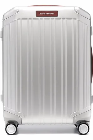 Piquadro Aluminium ridged 4-wheel suitcase