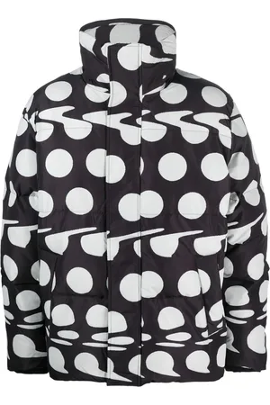 Etudes Polaris graphic-print padded jacket