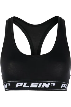 Philipp Plein Logo-underband sports bralette
