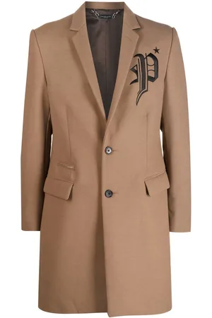 Philipp Plein Gothic Plein single-breasted coat