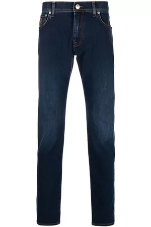 corneliani Straight leg mid-rise jeans