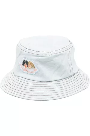 Fiorucci Chapeu bucket - Logo-print bucket hat
