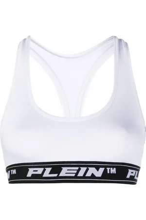 Philipp Plein Logo-underband sports bralette