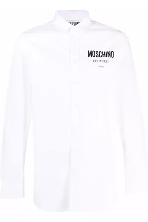 Moschino Logo-print cotton shirt