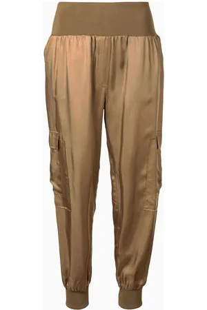 Cinq A Sept Giles elasticated-waistband cargo trousers