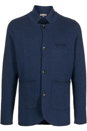 N.PEAL Knitted cashmere blazer