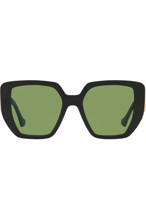 Gucci Mulher Óculos de Sol - Interlocking G oversized-frame sunglasses