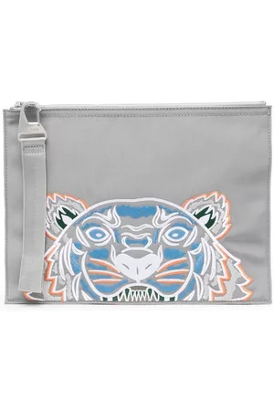 Kenzo Embroidered clutch bag