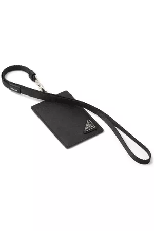 Prada Homem Carteiras - Triangle-patch lanyard