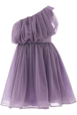 Tulleen Izorah off-shoulder glitter dress