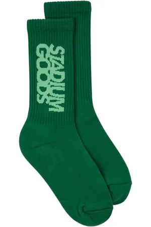 Stadium Goods Logo-print "Chlorophyll" crew socks