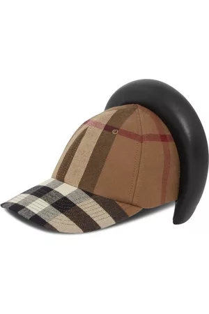Burberry Homem Chapéus - Reconstructed headband Check cap