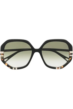 Chloé Oversized round-frame sunglasses
